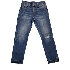 Levi's Women's Straight Leg Jeans - Dark Blue